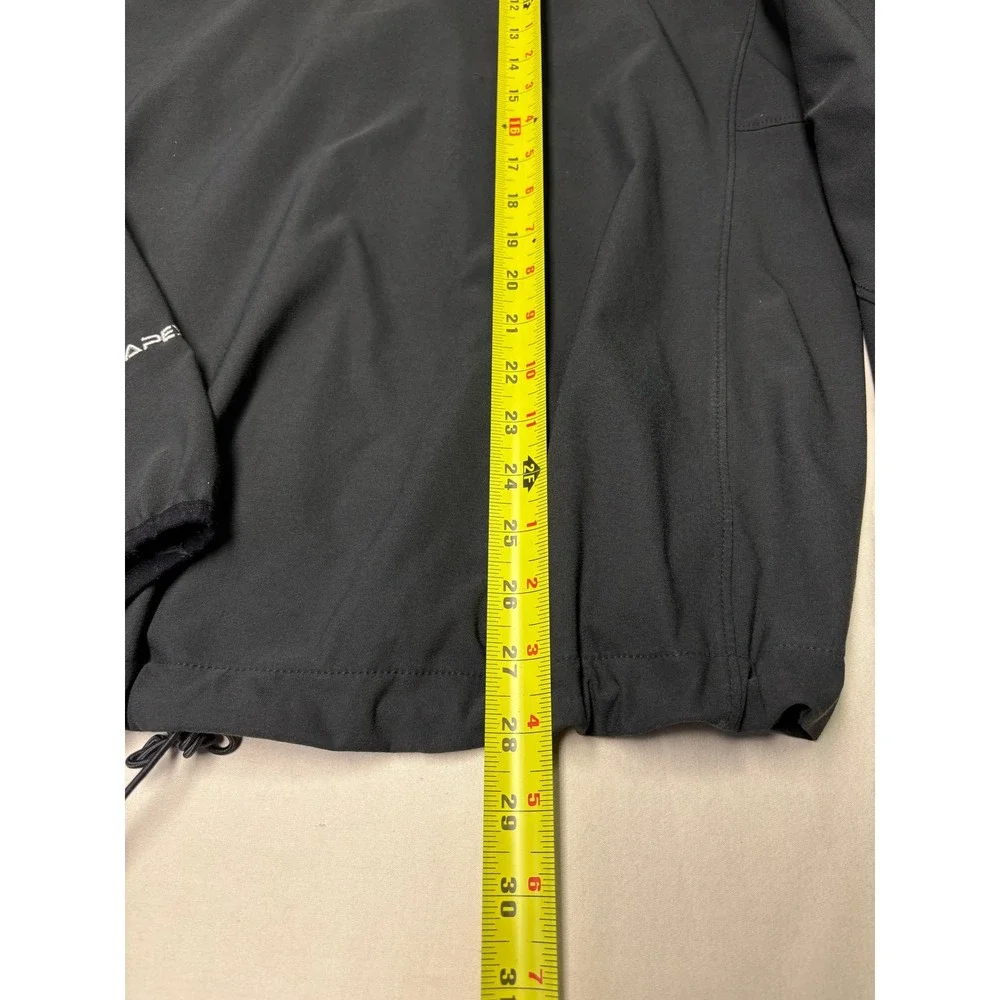 The North Face TNF Apex Softshell Jacket Mens Medium Black‎ Full Zip Performance